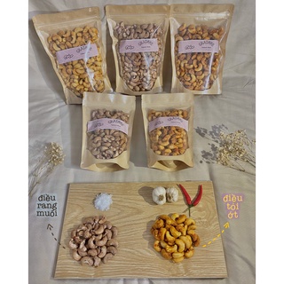 Điều rang muối, điều tỏi ớt grainne