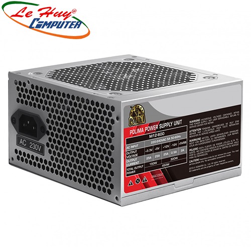 Nguồn máy tính Xigmatek POLIMA M12-600 - EN42685