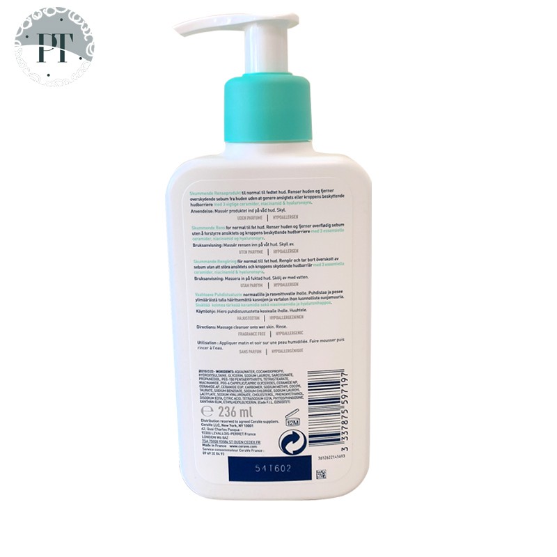 [Mã 1911FMCGSALE giảm 8% đơn 500K] Sữa rửa mặt Cerave | BigBuy360 - bigbuy360.vn