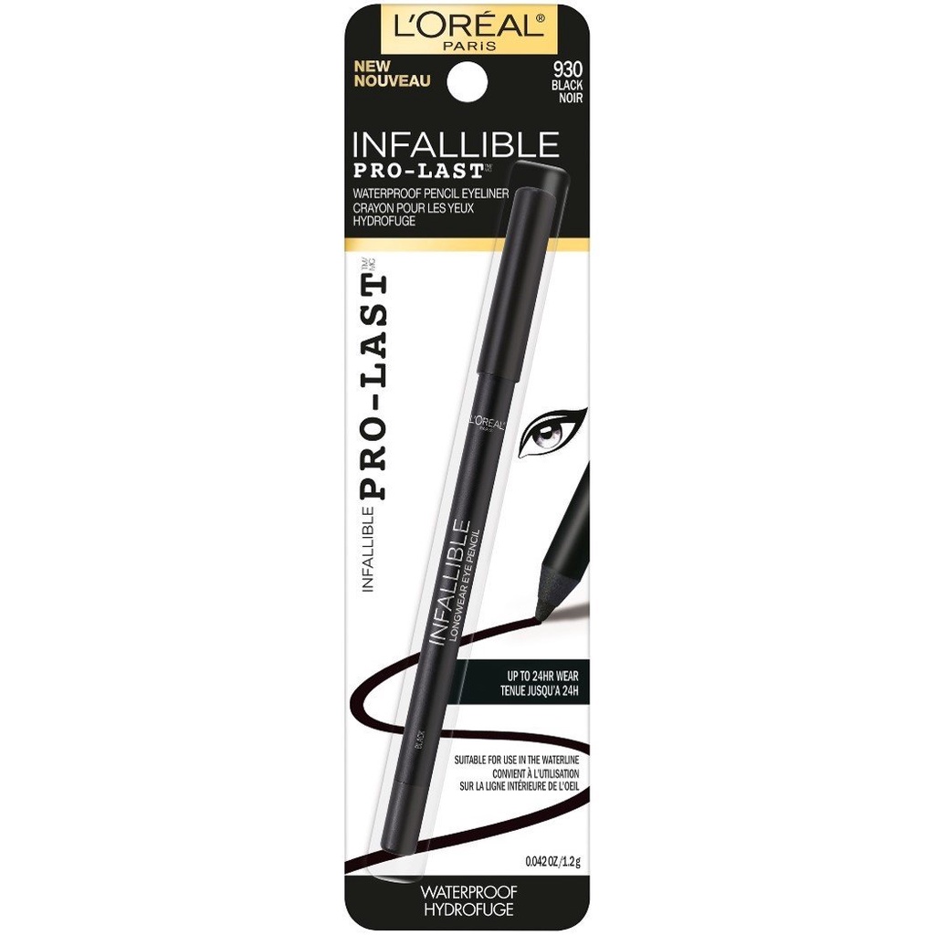 Bút kẻ mắt Loreal Paris Infallible Pro-last Waterproof Eyeliner 930 1.2g