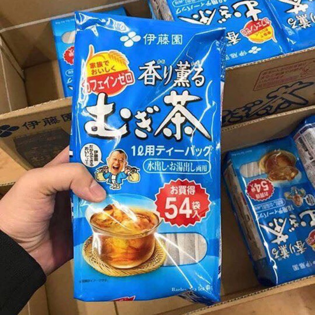 Trà lúa mạch túi lọc Mugi Nhật Bản 54 gói date T2/2024