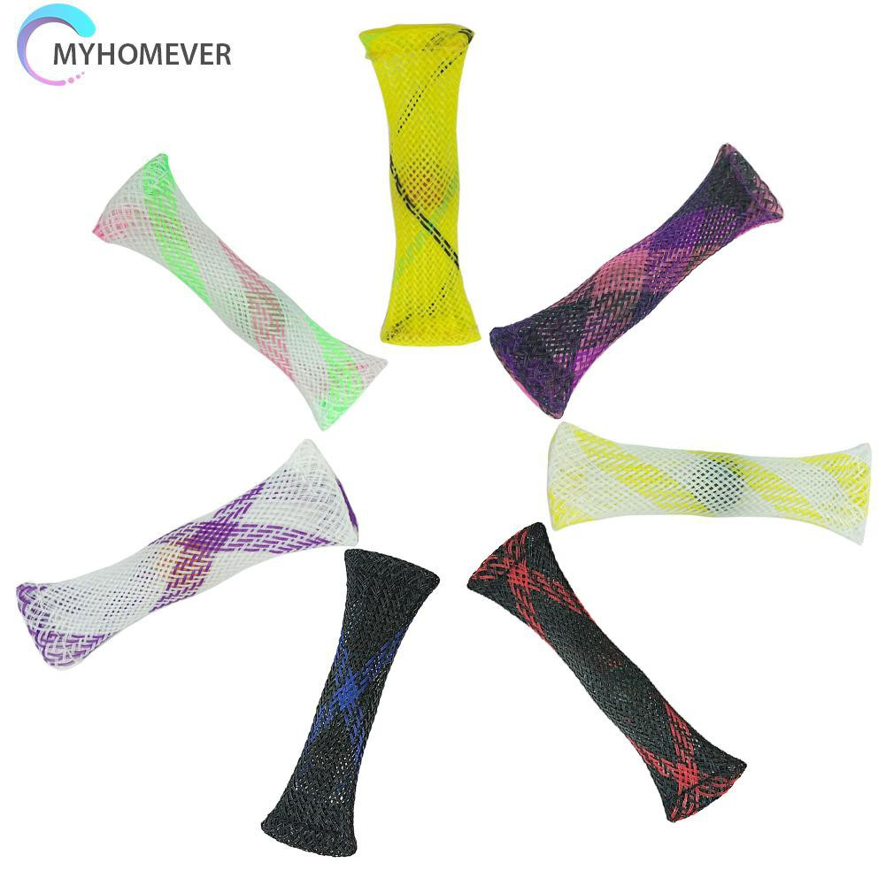 Pop It Fidget Đồ chơi Sensory Đồ chơis Braided Mesh with Marble Stress Relief Autism ADHD Therapy Đồ chơi