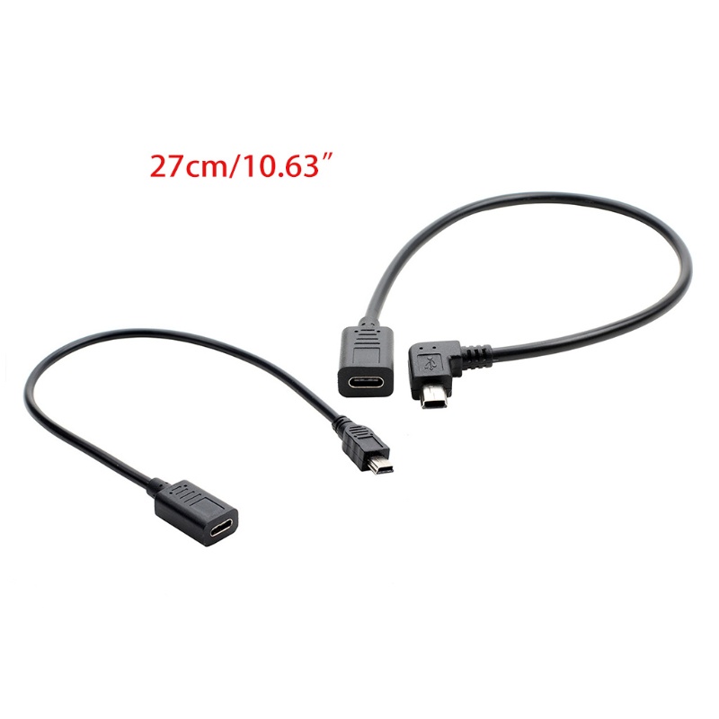 Đầu chuyển đổi USB C cái sang Mini USB đực