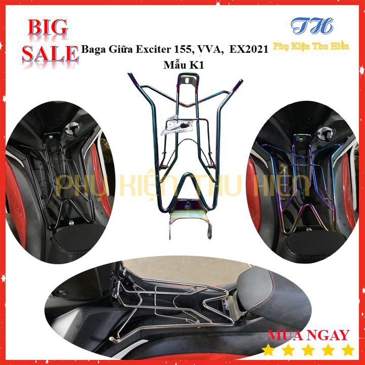 Cặp Bảo Vệ Lốc Máy Hoa 3 Mảnh Cho Xe Exciter 150