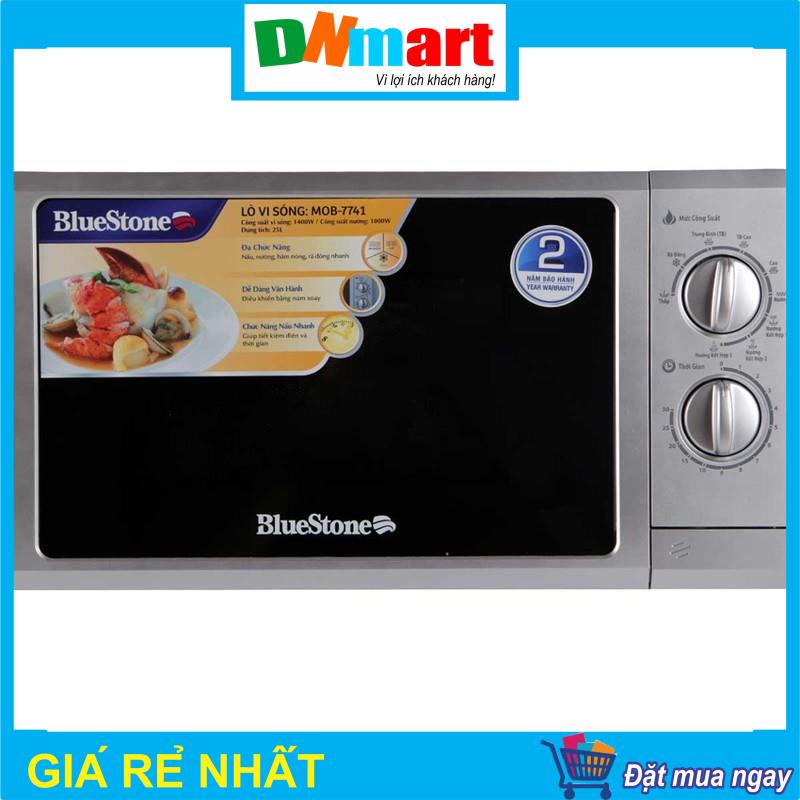 Lò vi sóng Bluestone MOB7741 có nướng dung tích 25L, Hàng chính hãng, Bảo hành 24 tháng