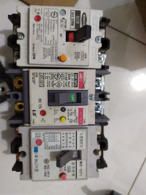 Aptomat chống giật hàn quốc 30A,40A,50A