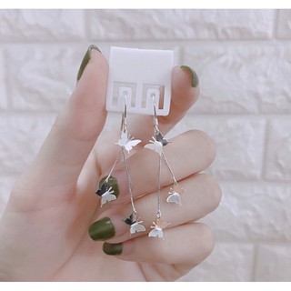 BÔNG TAI BẠC TUA DÀI MỚI