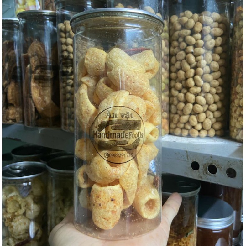 Da heo mắm hành,da heo chiên giòn lắc muối ớt ngon rẻ đóng lon 150g | BigBuy360 - bigbuy360.vn