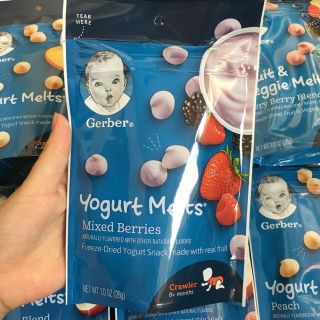 SỮA CHUA KHÔ GERBER ĐỦ VỊ