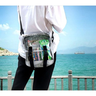 [ HÓT] Túi Colkids Club Mini Bag Trắng Unisex đeo chéo phản quang SL