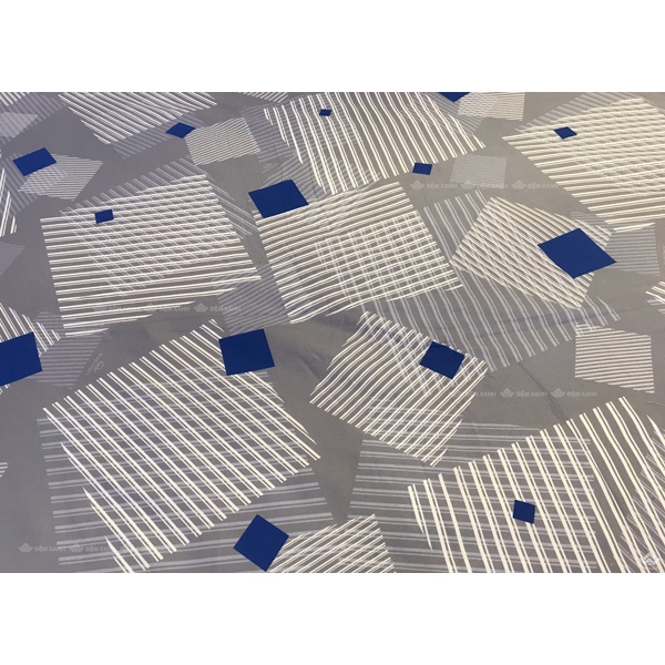 Bộ ga gối Sông Hồng Basic cotton BC22057