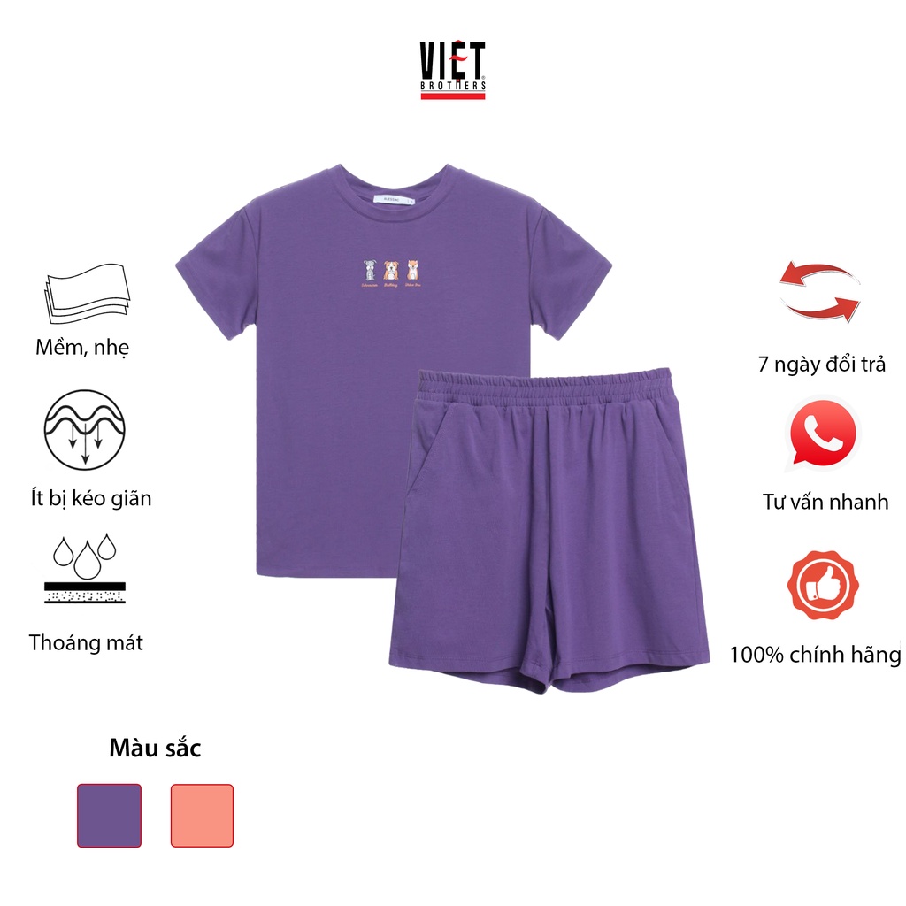 Bộ đồ nữ VIỆTBROTHERS mặc nhà 221BPU04
