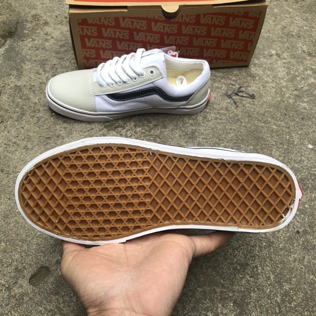 Giày V old skool mũi và gót da lộn các màu, giày thể thao nam nữ vải buộc dây thấp cổ | BigBuy360 - bigbuy360.vn