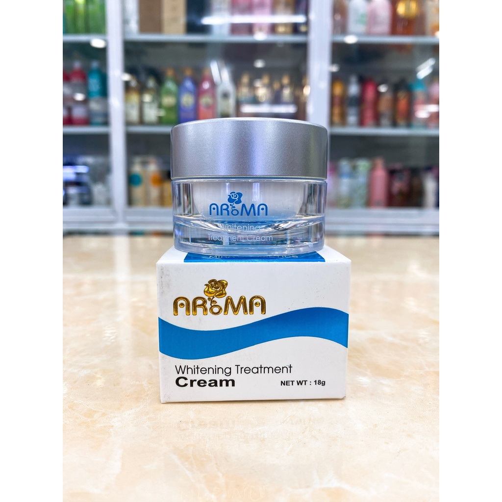 Kem Trắng Da Aroma Mira Whitening Treatment Cream Chính Hãng Công Ty 18g