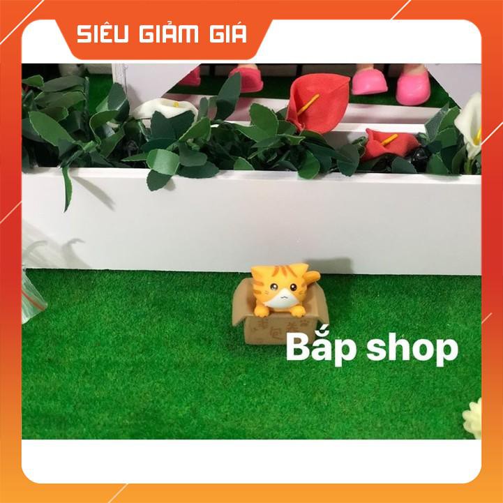 Chú mèo mô hình 3D - Đồ chơi mô hình/Charm trang trí  - Shop bố Linh