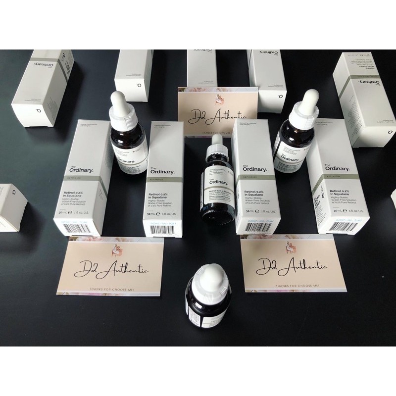 Tinh chất Retinol Squalane nồng độ 0.2% - 0.5% - 1% - TheOrdinary