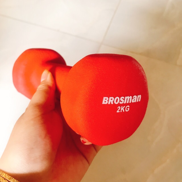 TẠ TAY NHẬP KHẨU BROSMAN - 2KG