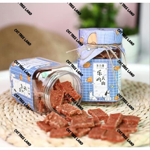 BÁNH THƯỞNG CHO CHÓ MÈO 200G, VỊ THỊT BÒ, VỊT, GÀ SẤY KHÔ ĂN LIỀN - SNACK THƯỞNG CHO THÚ CƯNG