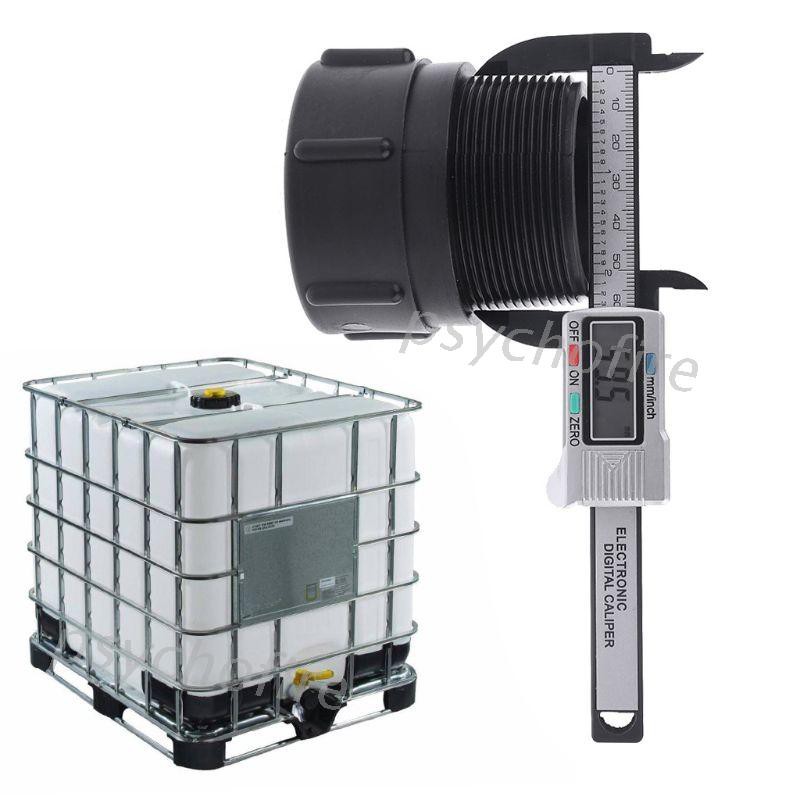 Đầu nối bồn nước làm vườn 1000l Ibc S60X6 X 2 " chất lượng cao