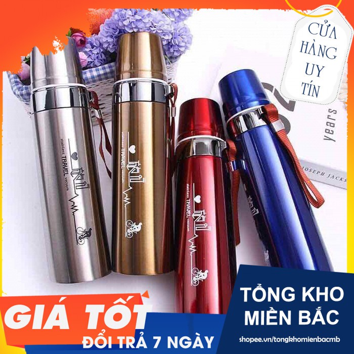 (freeship từ 150k) Bình giữ nhiệt inox cao cấp Outside 800ml