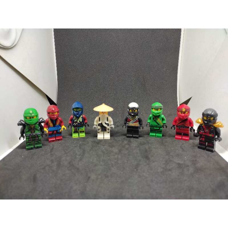 COMBO 5 Nhân Vật NINJAGO Non Lego Minifigures ( Hàng 2HAND )