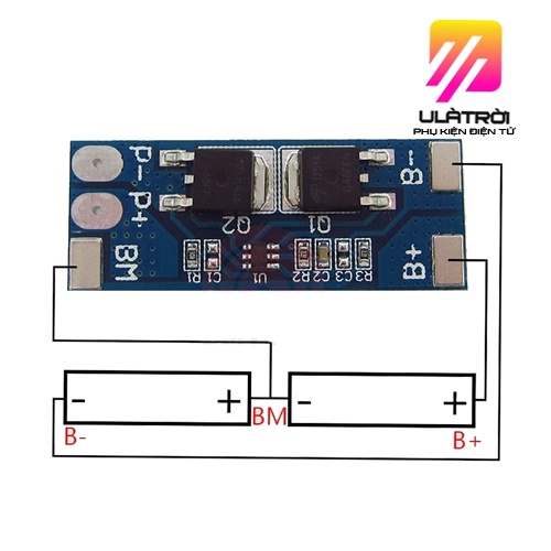 Mạch sạc bảo vệ pin 2S 7.4V 10A PIN 18650