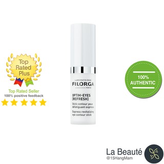 Filorga Optim-Eyes Refresh Express Revitalising Eye Contour Stick - Kem Mắt Chống Lão Hóa Dạng Lăn 15ml