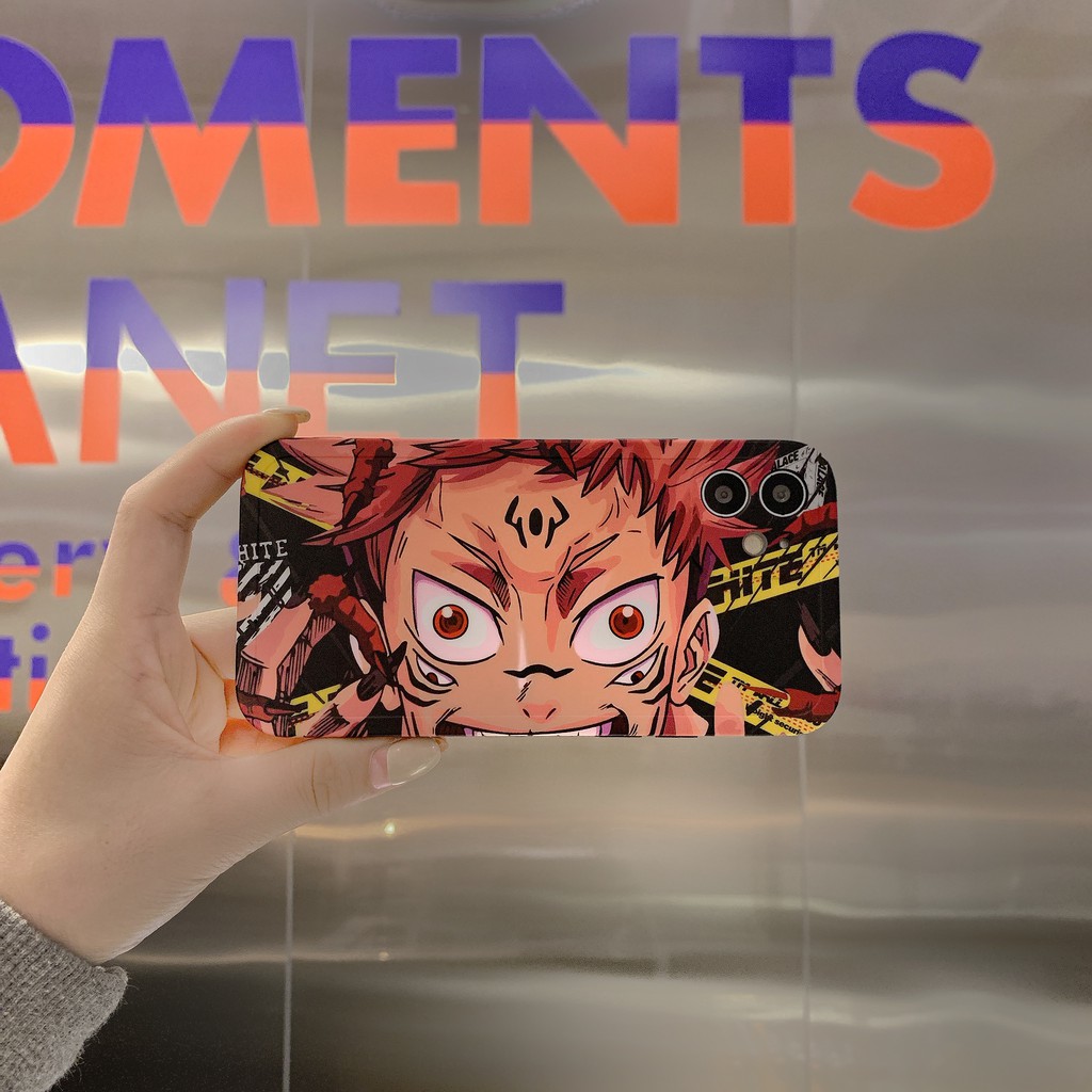 Ốp Lưng In Hình Anime jujutsu kaisen Cho Iphone 12 12pro 11 11pro Xs Max Xr 7 / 8 7plus / 8plus