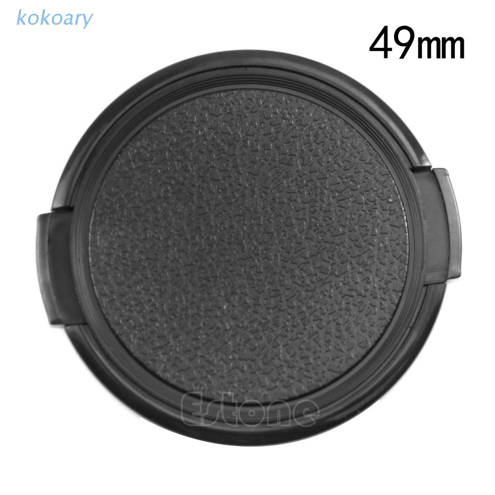 KOK 49mm 49mm Snap on Front Lens Cap for Nikon Canon Pentax Sony SLR DSLR camera DC