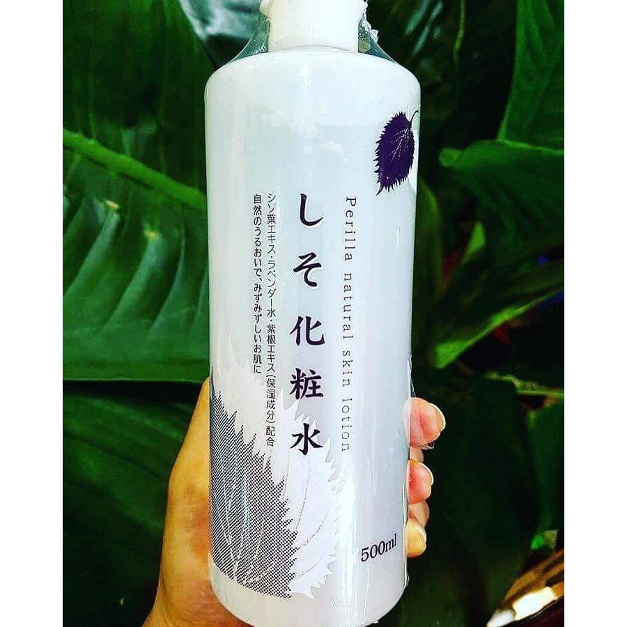 nước hoa hồng tía tô- lotion tía tô 500ml