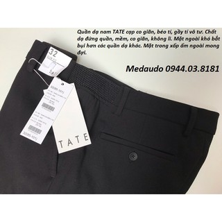 [Mã SKAMLTSM9 giảm 10% đơn 99K] Quần âu nam nam TATE
