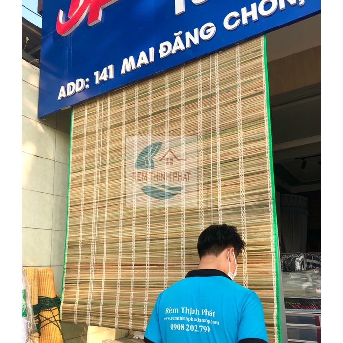 Mành tre che nắng, mành cọ Kích Thước 1.5x2M. Mành tre ngoài trời, trang trí, che nắng cửa sổ.