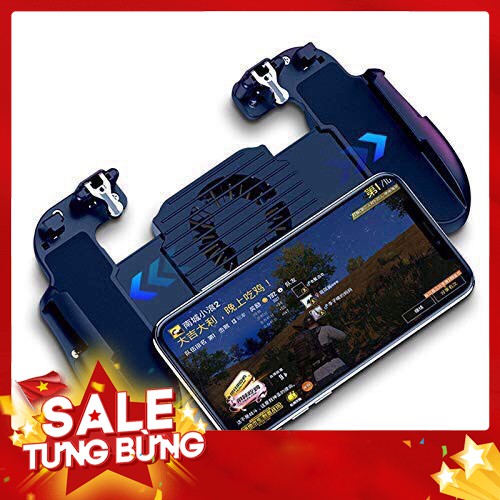 -Hàng nhập khẩu Tay cầm chơi game PUBG có quạt tản nhiệt H5 cho điện thoại Liên hệ mua hàng  084.209.1989