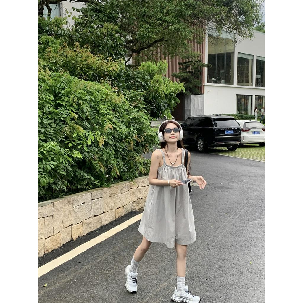 Jumpsuit Ngắn Ống Rộng Thời Trang Hàn Quốc Đơn Giản 65233