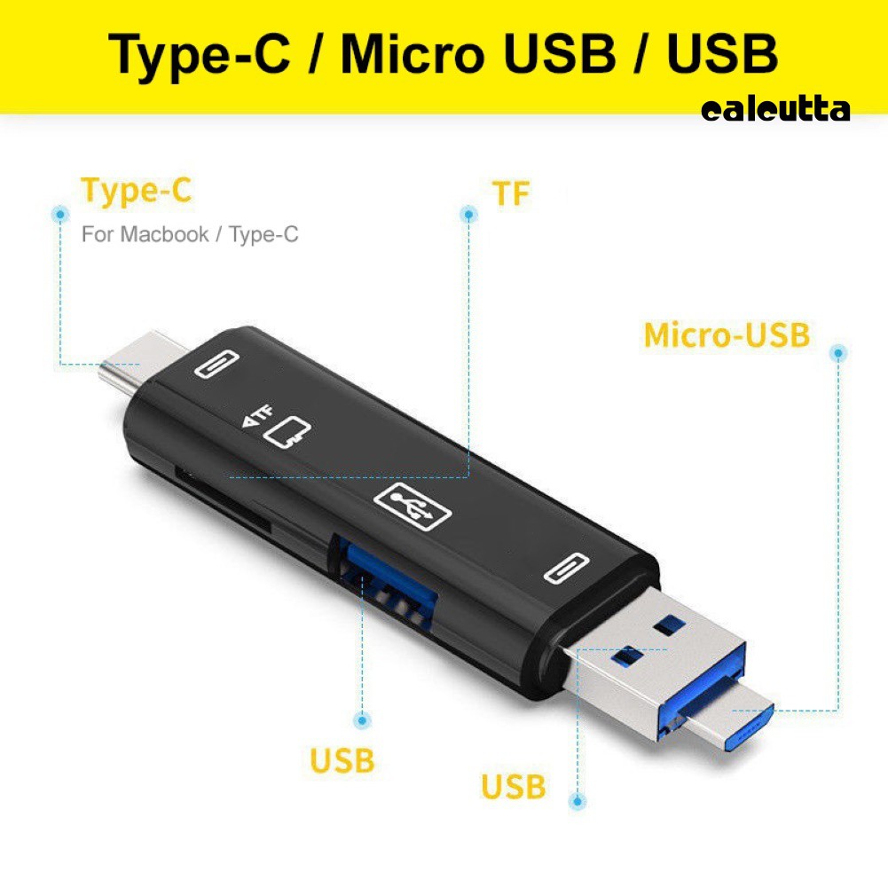 Đầu Đọc Thẻ Nhớ Đa Năng Cổng Micro Usb 2.0