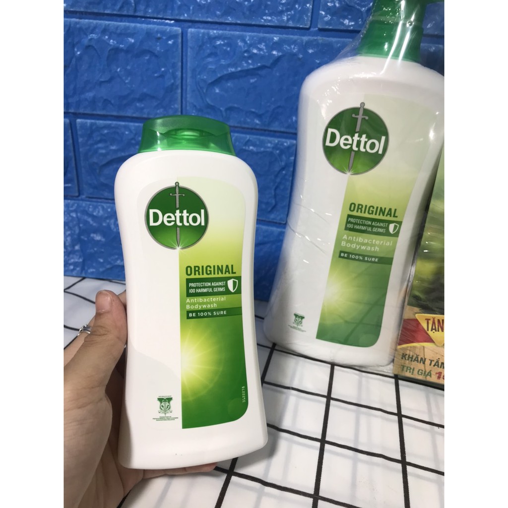 Sữa tắm Dettol kháng khuẩn (200g- 950g/chai)