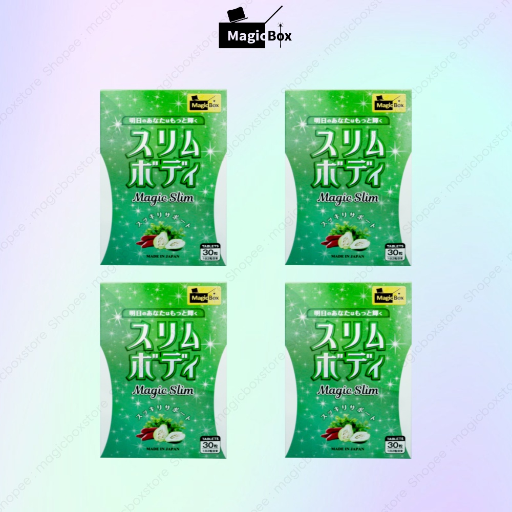Combo 4 hộp giảm cân Magic Slim Nhật Bản