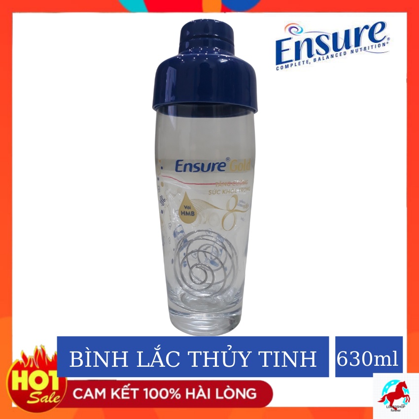 Bình lắc luminarc- Bình thủy tinh cao cấp- LOILEOSHOP BC- bền đẹp tiện dụng, dùng pha chế các đồ uống