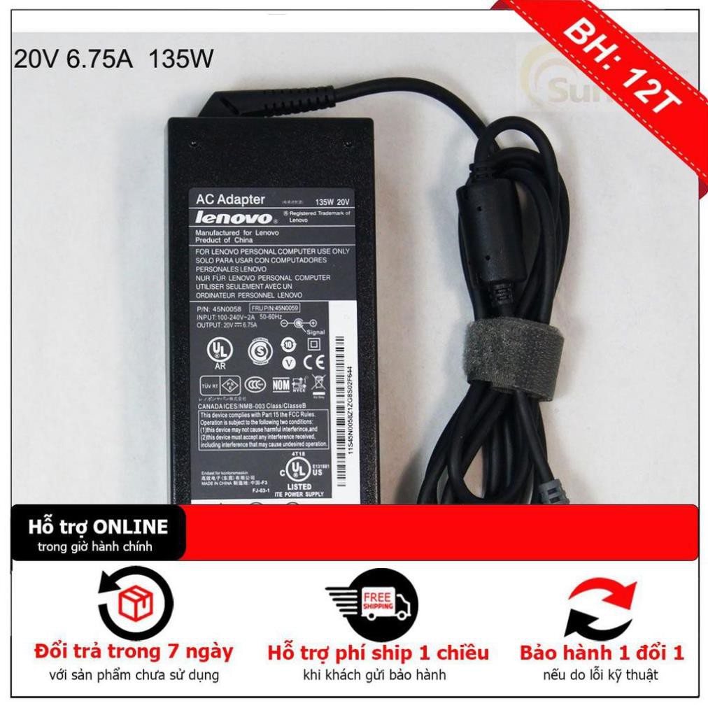 Sạc (Adapter ) Lenovo ThinkPad T420 135W