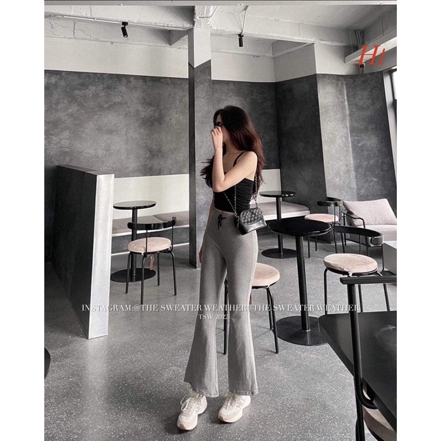 Quần loe ba hoạ tiết HT12