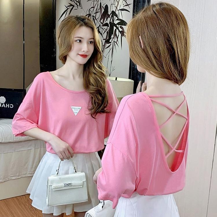 Áo Thun Tay Ngắn Dáng Rộng Phong Cách Hàn Quốc Kiểu Mới Mùa Hè 2022