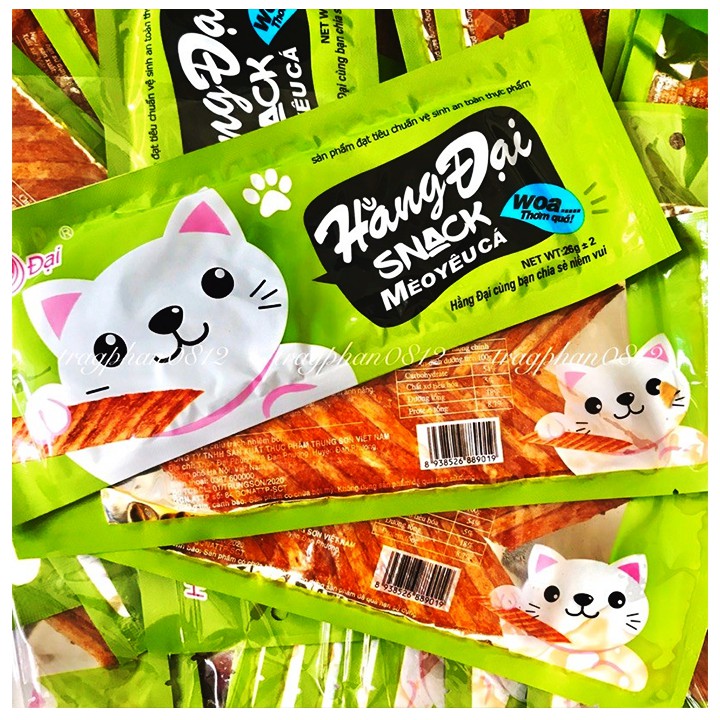 Snack Mèo yêu cá (2 gói) siêu ngon