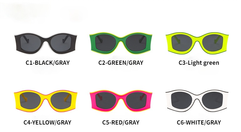 Kính mát gọng lớn thoải mái phong cách Âu Mỹ 2021