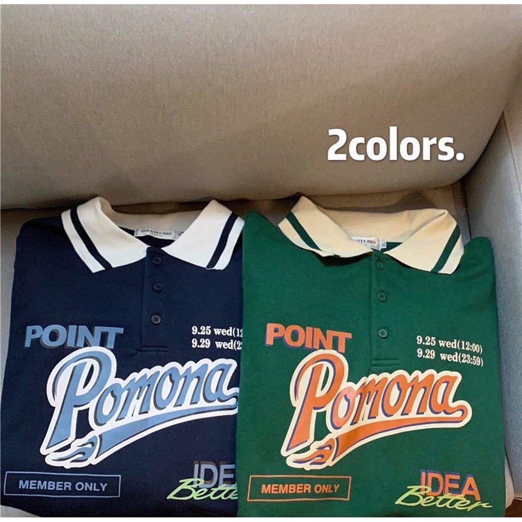 Áo thun có cổ Polo Nam Nữ siêu dễ thương hình thật 100% | BigBuy360 - bigbuy360.vn