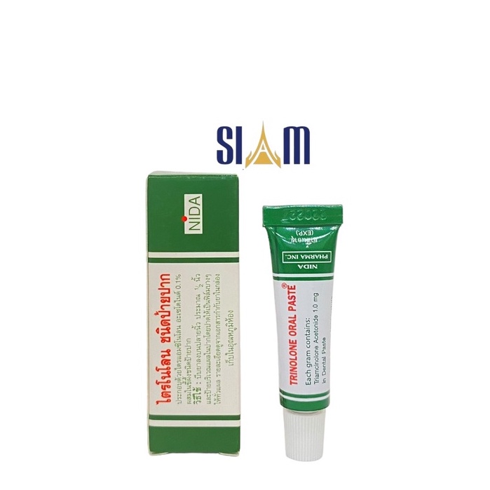 Kem nhiệt miệng Trinolone Oral Paste 5g Thái Lan