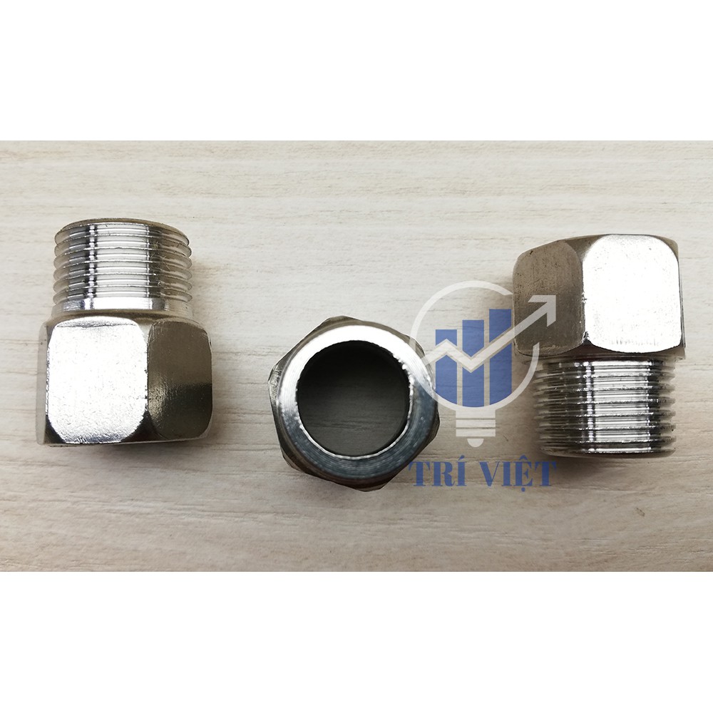 Nối Ren Trong Ren Ngoài 21 - SUS 304 Siểu Bền