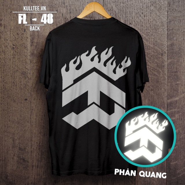 Áo phản quang 5thewway chéo và lửa Tr&amp;Đ 02 3 siêu đẹp