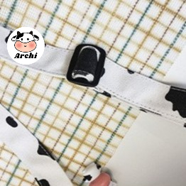 Túi đeo chéo họa tiết bò sữa Hot Style