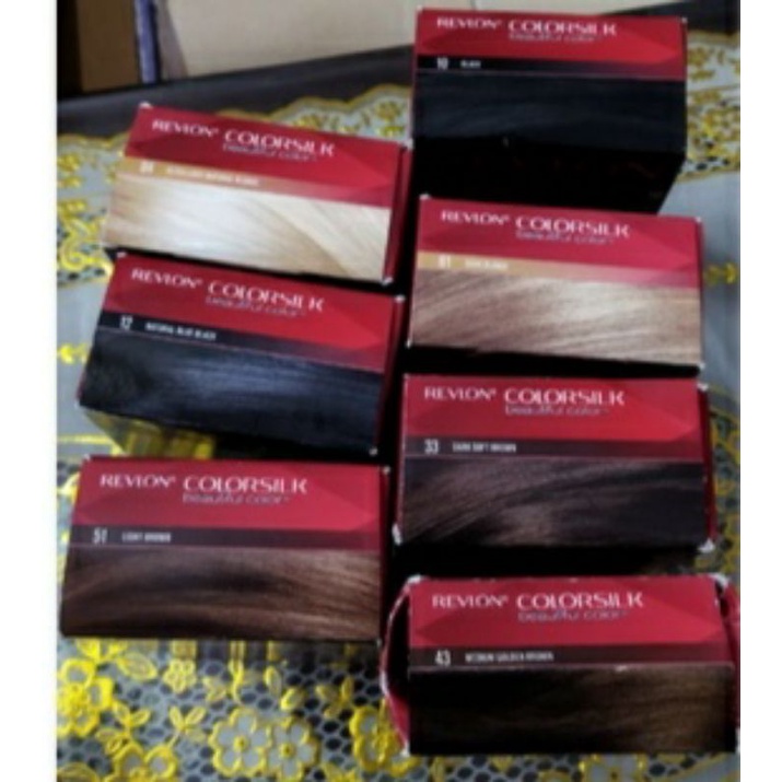 [Bản Mỹ] Thuốc Nhuộm tóc 3D Revlon Colorsilk beautiful -USA