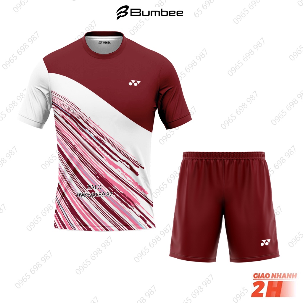 Áo cầu lông Japan, áo Yonex chất liệu cao cấp size M L XL XXL